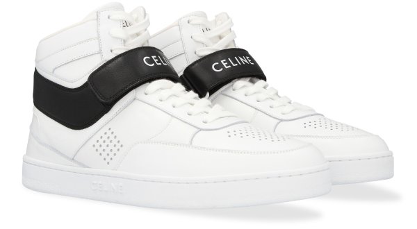 High Sneaker Ct-03 With Scratch In Calfskin