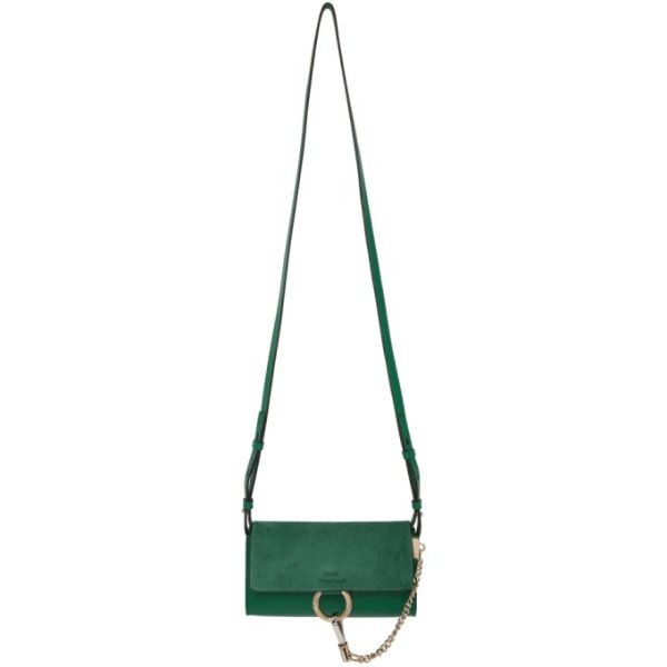 - Green Faye Wallet Bag