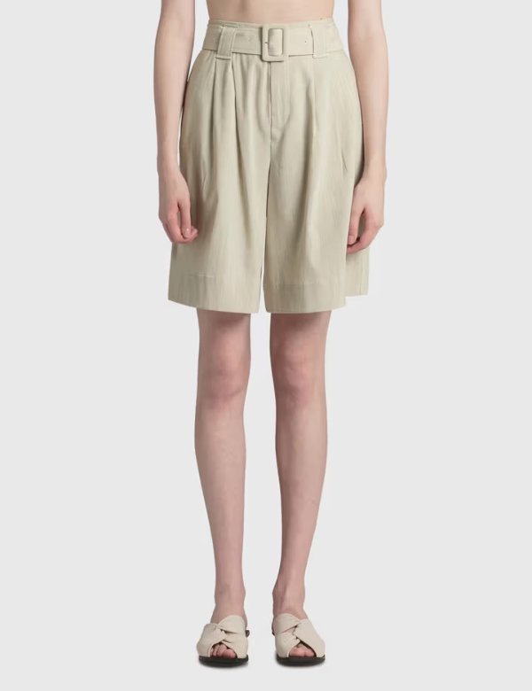 Light Melange Suit Shorts