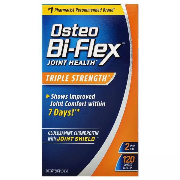 Osteo Bi-Flex Advanced Triple Strength Glucosamine Chondroitin MSM with 5-Loxin, Tablets