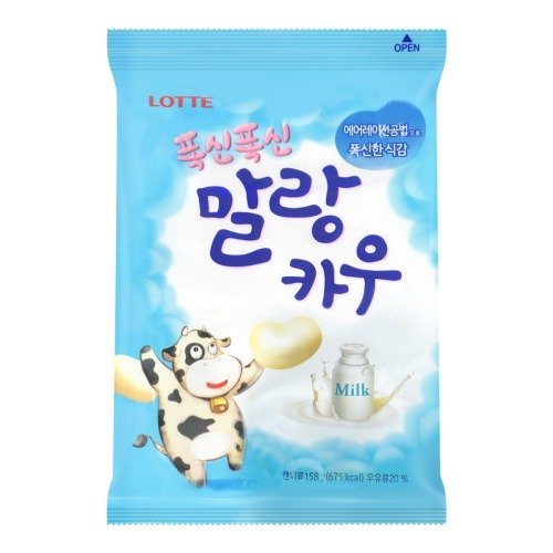 Yamibuy- 韩国LOTTE乐天 牛奶糖 原味 158g