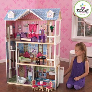 史低价：KidKraft 我的梦想娃娃屋，3层豪宅