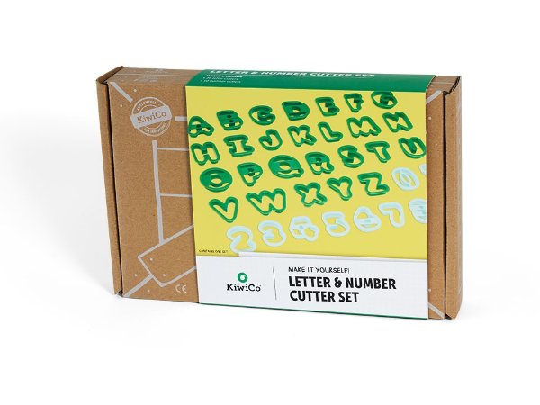 Letter and Number Cutter Set Ages 3+
