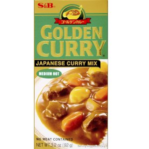 $2.77S&B, Golden Curry Japanese curry Mix, Medium Hot, 3.2 oz