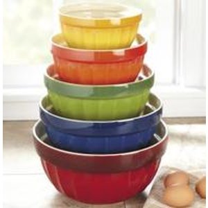 CHEFS Stoneware Mixing Bowls