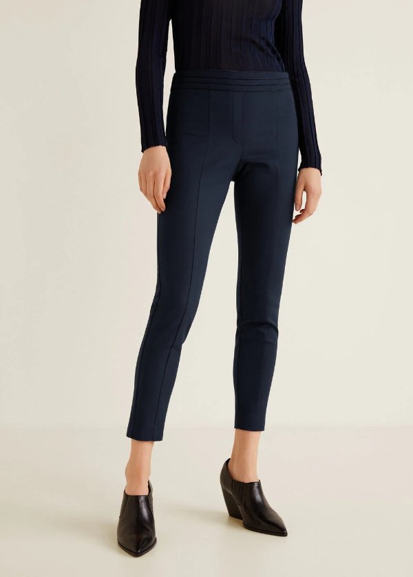 Crop slim-fit pants - Women | OUTLET USA