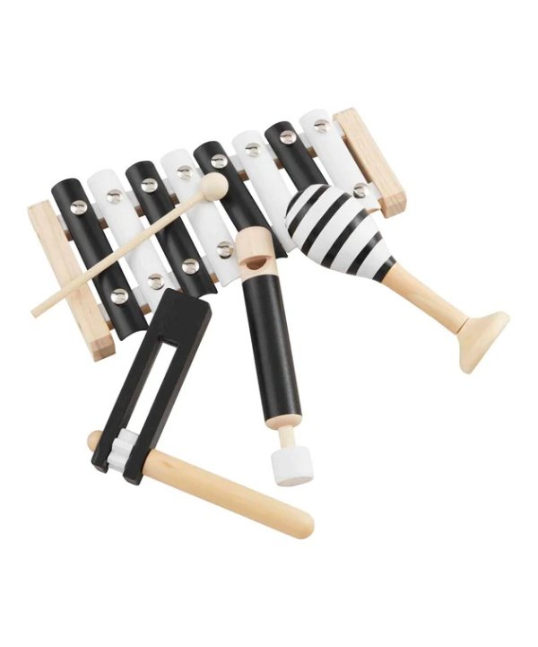 Black & White Instrument Toy Set