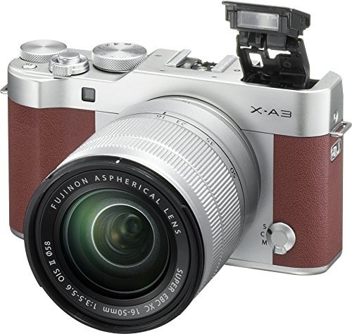 X-A3 Mirrorless Camera XC16-50mm F3.5-5.6 II Lens Kit - Brown