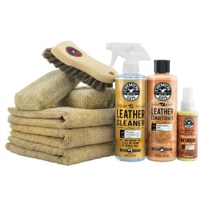 Chemical Guys HOL303 Leather Cleaner and Conditioner Care Kit 4 FluidOunces