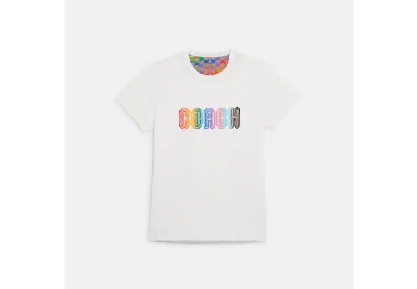 Rainbow Signature T Shirt