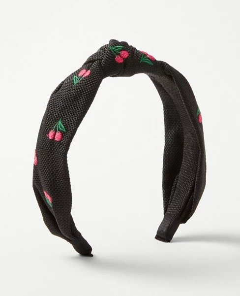 Cherry Knot Headband | Ann Taylor