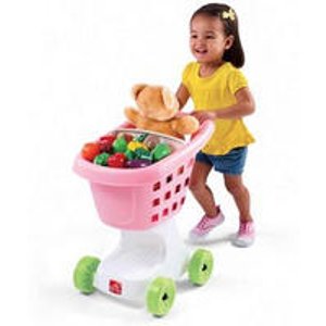 Step2小帮手玩具购物车＋Play-Doh Rainbow 橡皮泥8瓶