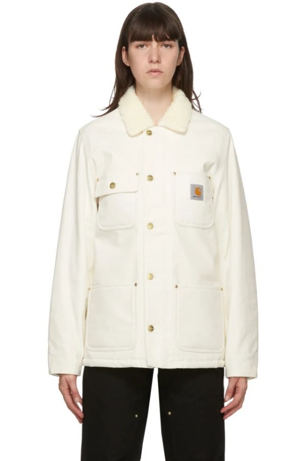 White Fairmount Jacket