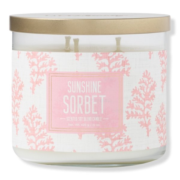Sunshine Sorbet Scented Soy Blend Candle - ULTA | Ulta Beauty