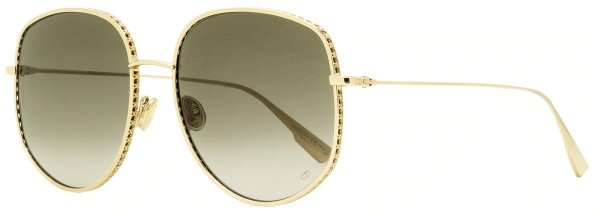 Women's Square SunglassesBy2 00086 Gold 58mm