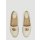 GG Leather Espadrilles in White