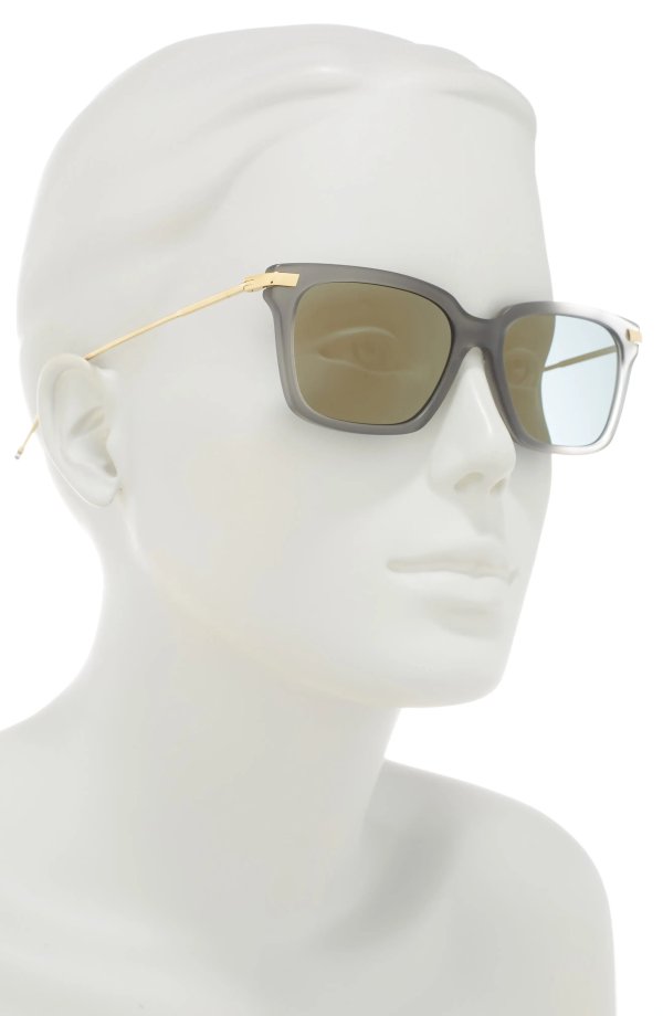 52mm Rectangular Sunglasses