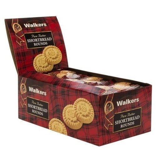 Walkers Shortbread Rounds Shortbread Cookies Snack Packs,1.2 Ounce (Pack of 22)