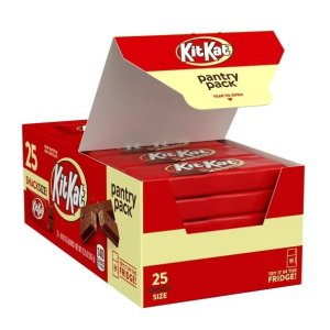 KIT KAT®, Milk Chocolate Snack Size  12.25 oz, Pantry Pack (25 Pieces)
