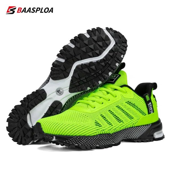 Temu Baasploa Men's Lightweight Comfortable Running Shoes Non Slip  Breathable Knit Sneakers - Clothing, Shoes & Jewelry - Temu $19.27