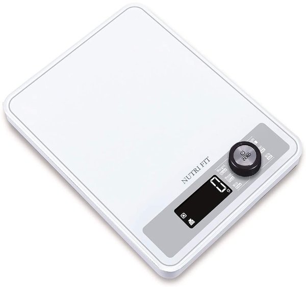 NUTRI FIT Wide Surface Digital Kitchen Scale