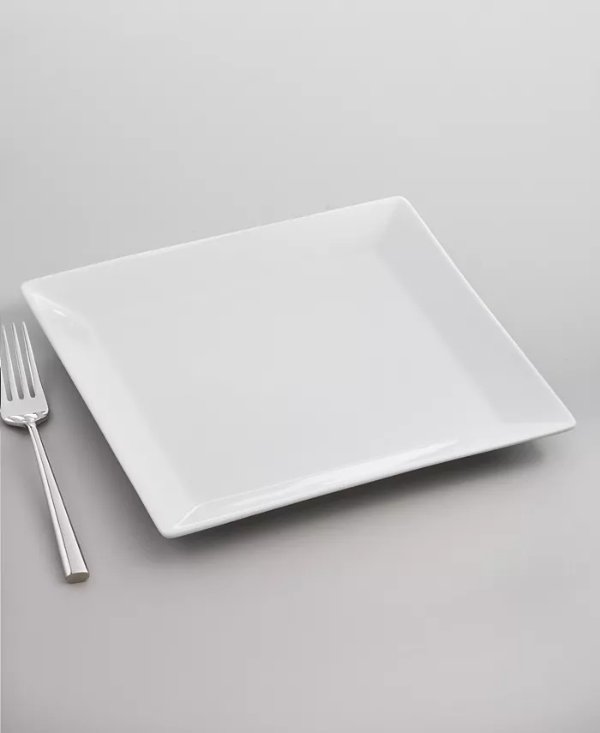Whiteware Square Salad Plate, Created for Macy's