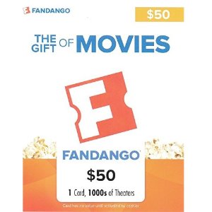 Fandango $50 Gift Card Flash Sale