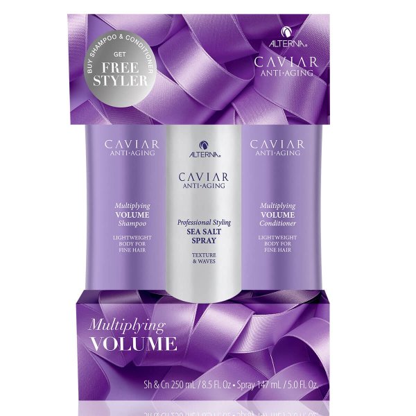Caviar Volume + Sea Salt Kit