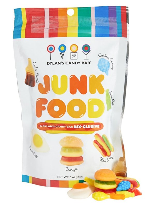- Junk Food Gummy Candy Pouch