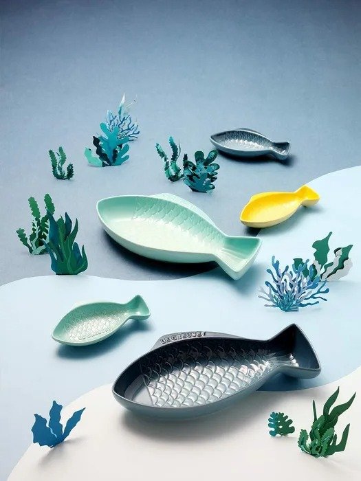 (Ocean Series) Fish Dish_Large