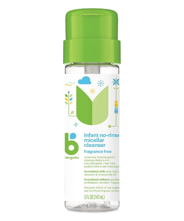 5-Oz. Infant No-Rinse Micellar Cleanser