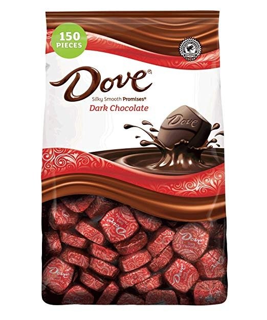 PROMISES Dark Chocolate Christmas Candy 43.07 Ounce 153-Piece Bag