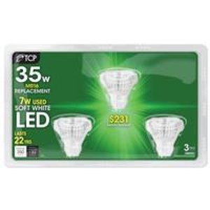 35W Equivalent Bright White (3000K) MR16 Dimmable LED Spot Light Bulb (3-Pack)