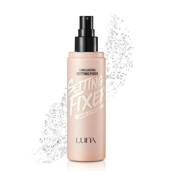 Long Lasting Makeup Setting Fixer Spray, Lightweight with Micro-Fine Mist Oil Control, Natural Finish Non-Drying 3.3 fl oz