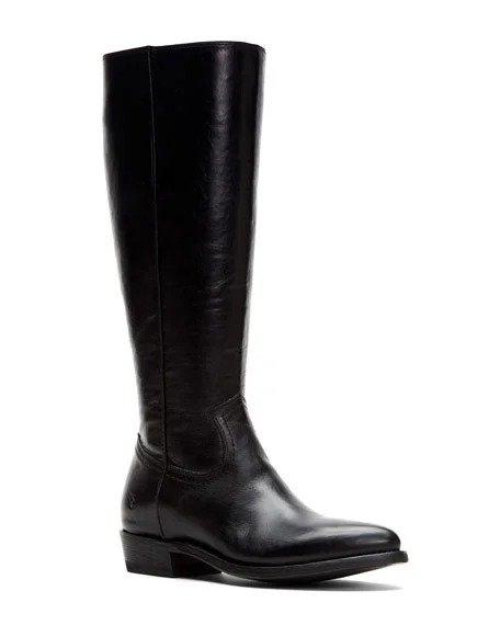 Billy Tall Leather Western Boots