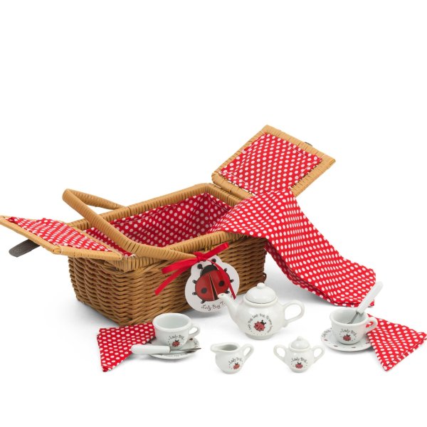 23pc Porcelain Ladybug Tea Set | Toys & Books | Marshalls