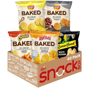 Frito-Lay Baked & Popped Mix Variety Pack, (Pack of 40)