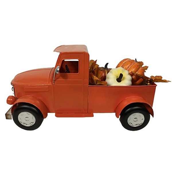 H for Happy™ Harvest Truck Decoration in Orange | Bed Bath & Beyond