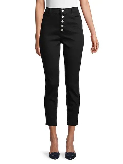 Lillie High-Rise Cropped Pants