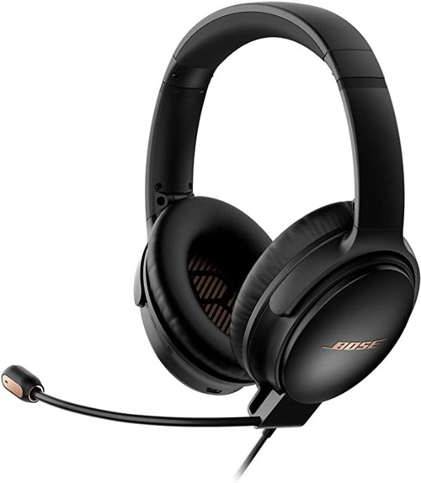 Bose QuietComfort 35 Series 2 Gaming Headset — Comfortable Noise Cancelling Headphones Black