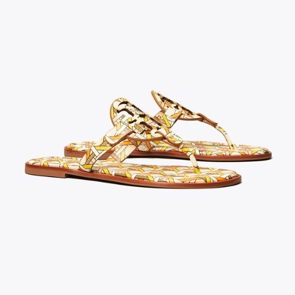 Miller Sandal, Printed LeatherSession is about to end