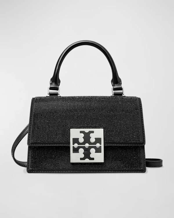 Bon Bon Mini Embellished Top-Handle Bag