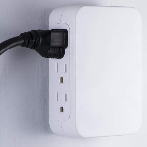 GE Pro 6 Outlet Wall Tap Surge Protector