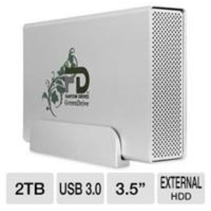 Fantom Drives GreenDrive 2TB 7200 RPM USB 3.0/2.0