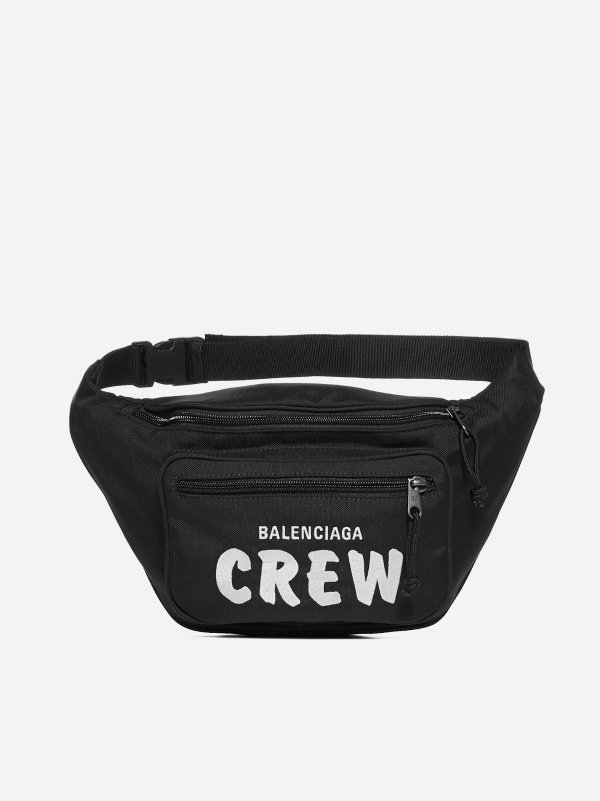 Crew logo nylon belt bag