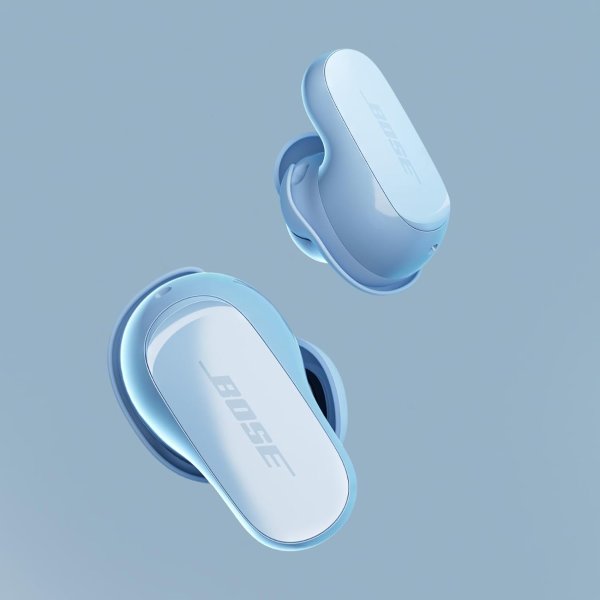 NEW Bose QuietComfort Ultra Wireless Noise Cancelling Earbuds, Bluetooth Noise Cancelling Earbuds with Spatial Audio and World-Class Noise Cancellation, Moonstone Blue - Limited Edition