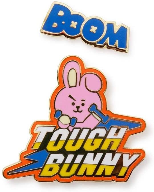 Official Merchandise by Line Friends - Cooky Character Wappen Metal Badge