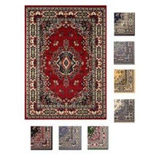  Large 8- x 11-Foot Traditional Persian-Style Area Rug