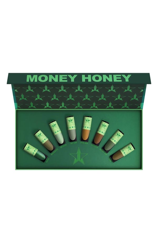 Money Honey Mini Green Velour Liquid Lipstick Bundle