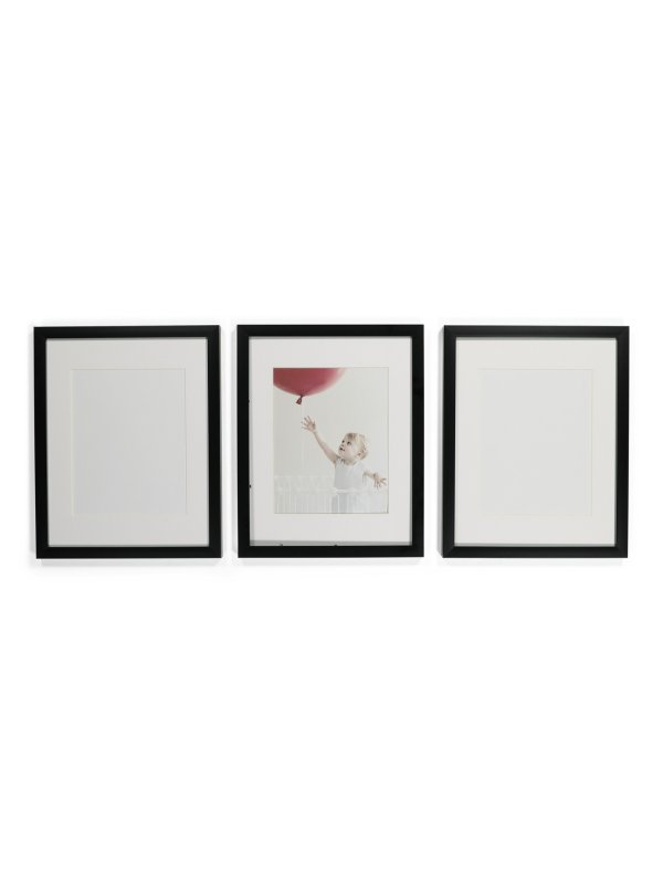 3pk 11x14 Matted To 8x10 Portrait Frames